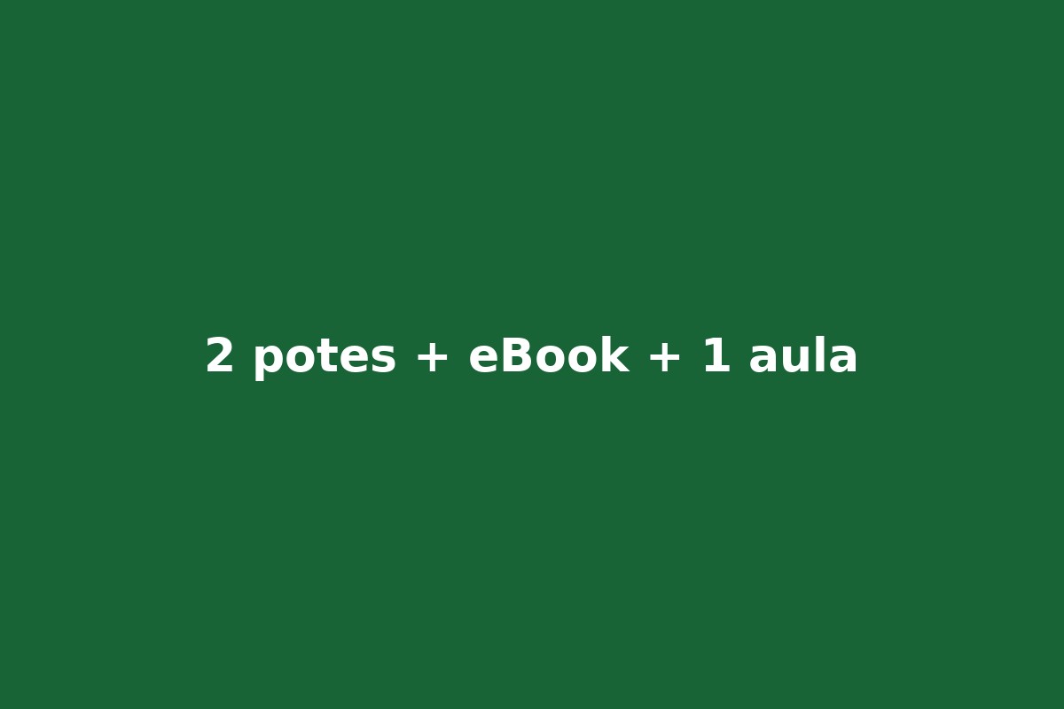 2 potes + eBook + 1 vídeo aula 